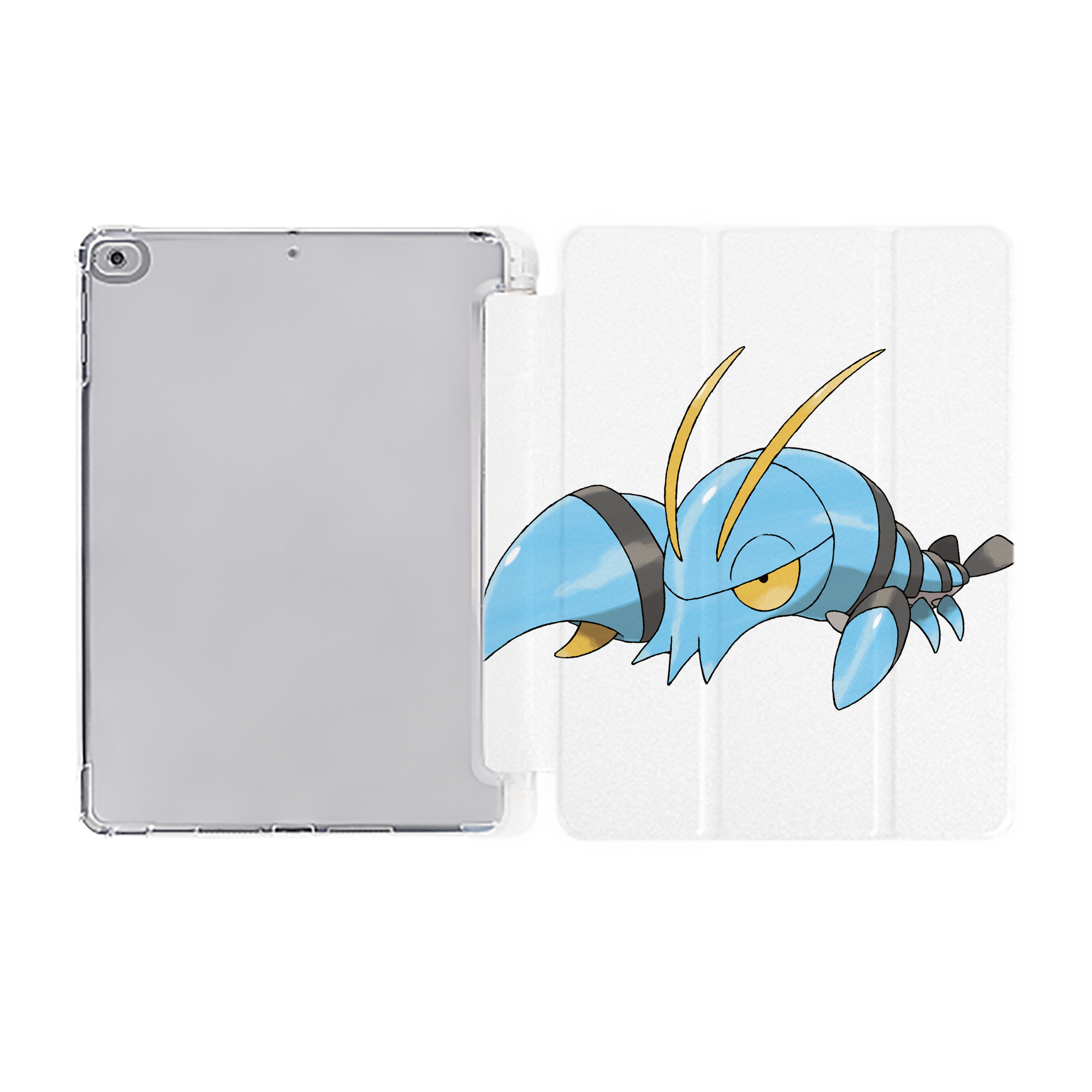 （画像用） ポケットモンスター Pokémon IPad ケース ペン収納付き 三つ折りスタンド PUレザー×シリコン 対応機種9.5/10.5/10.9インチ